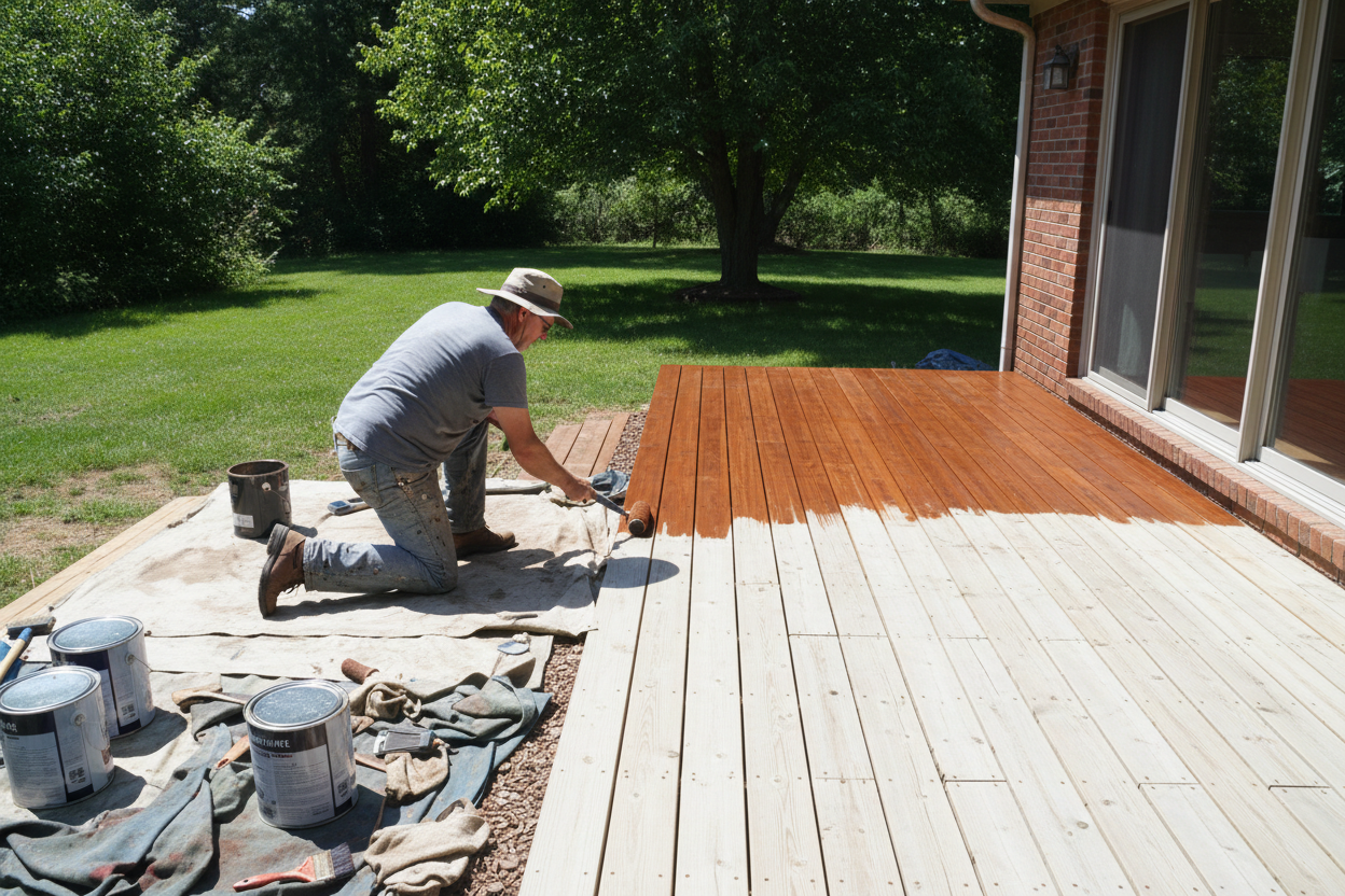 How to Stain a Deck: The Complete Guide for 2026
