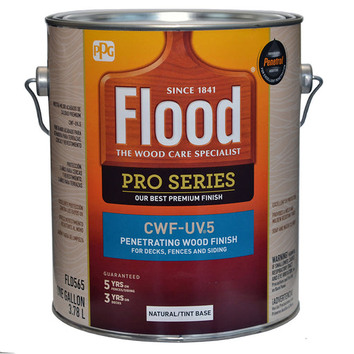 Flood CWF-UV5 Exterior Clear Wood Finish Natural Gallon product image
