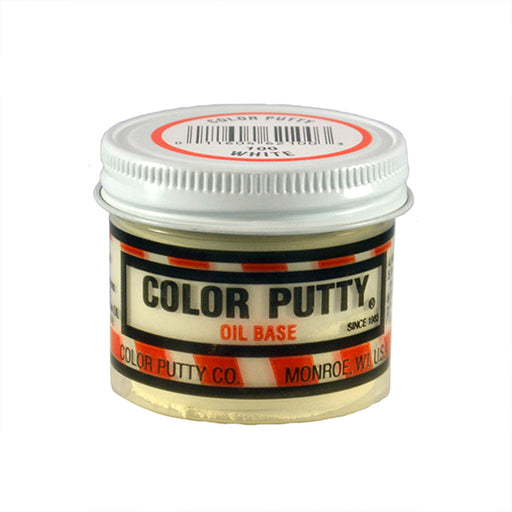 Color Putty Oil-Based Wood Putty, White, 3.68 oz
