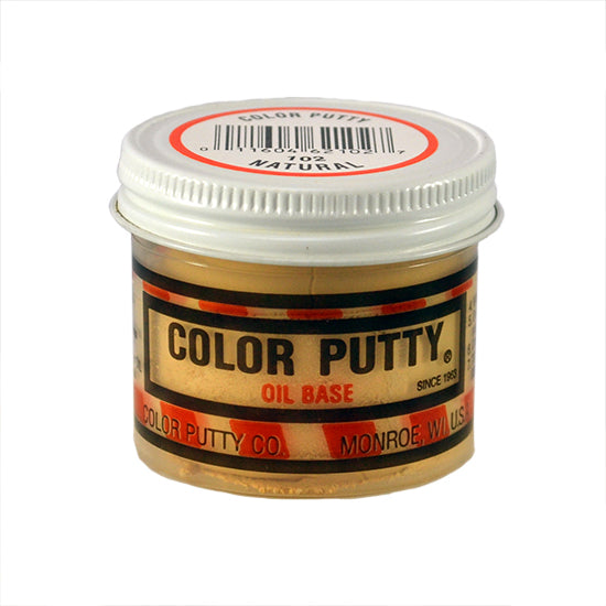 Color Putty Oil-Based Wood Putty, Natural, 3.68 oz