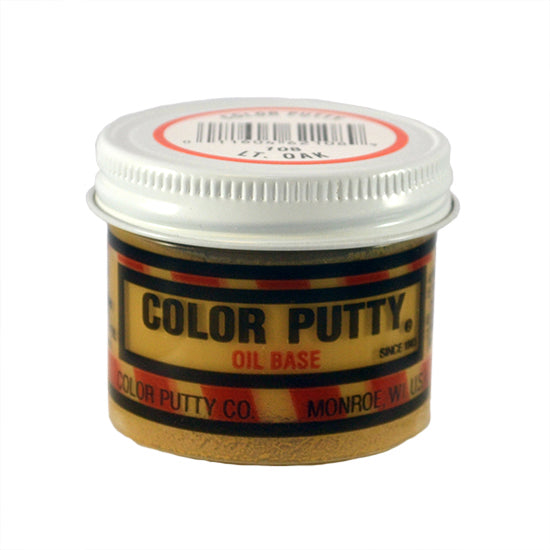 Color Putty Oil-Based Wood Putty, Light Oak, 3.68 oz