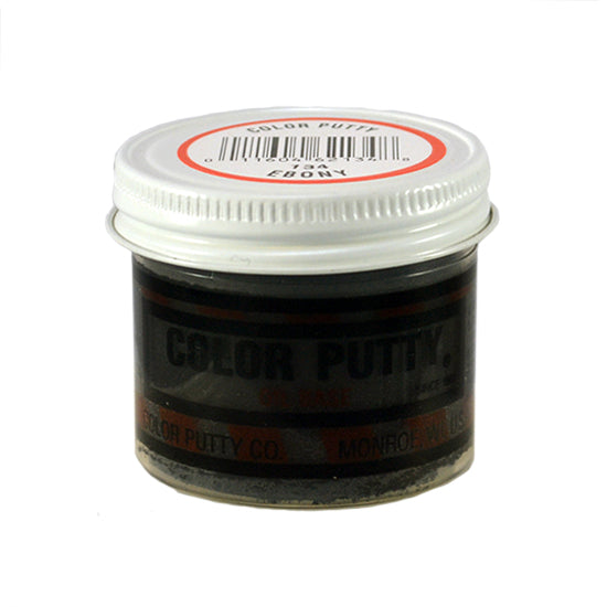 Color Putty Oil-Based Wood Putty, Ebony, 3.68 oz