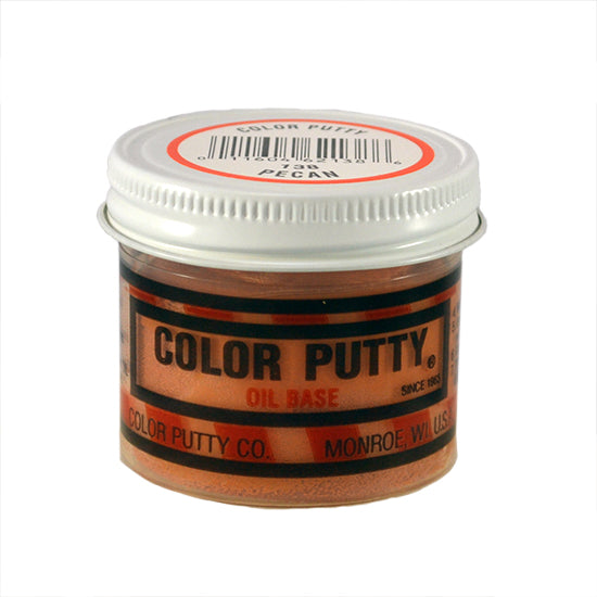 Color Putty Oil-Based Wood Putty, Pecan, 3.68 oz