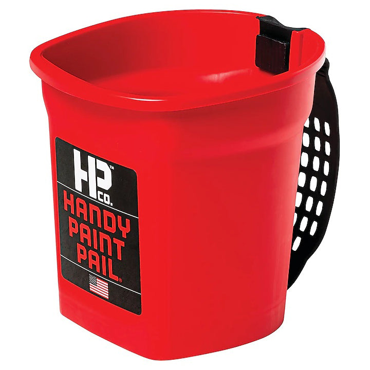 Bercom Handy Paint Pail with brush Magnet Quart Project Weekend DIY