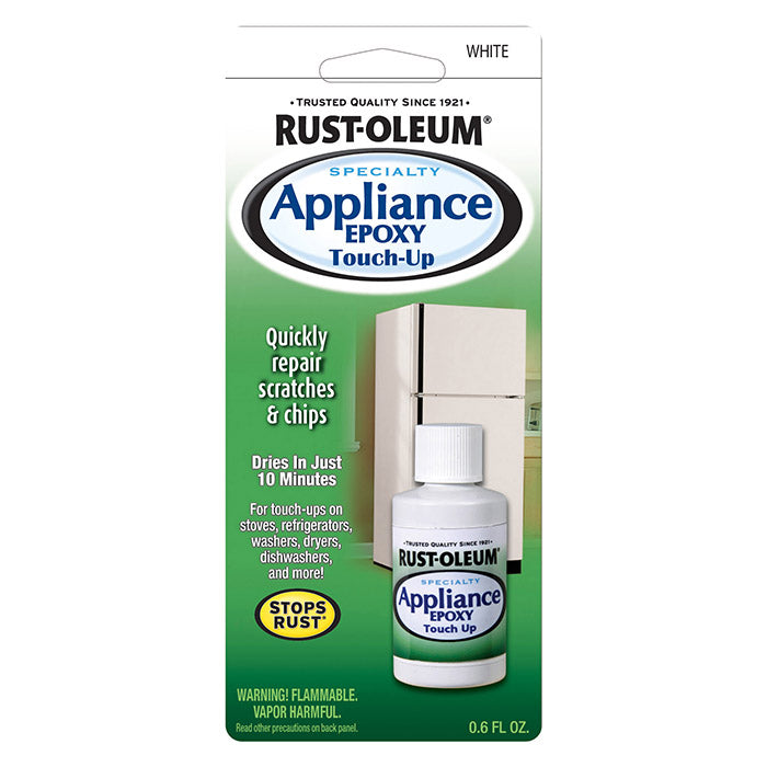 Rust-Oleum Specialty Appliance Touch-Up Paint, White, Gloss, 0.6 oz