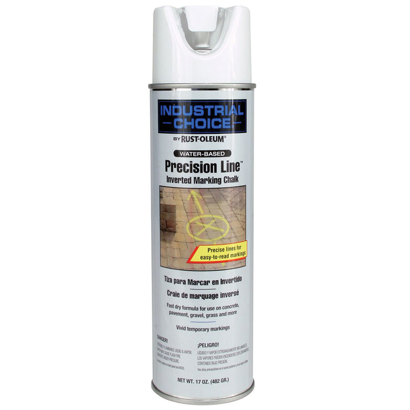Rust-Oleum Industrial Choice Marking Paint, APWA White, 17 oz