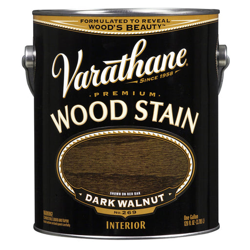 Varathane Premium Wood Stain, Dark Walnut, Gallon