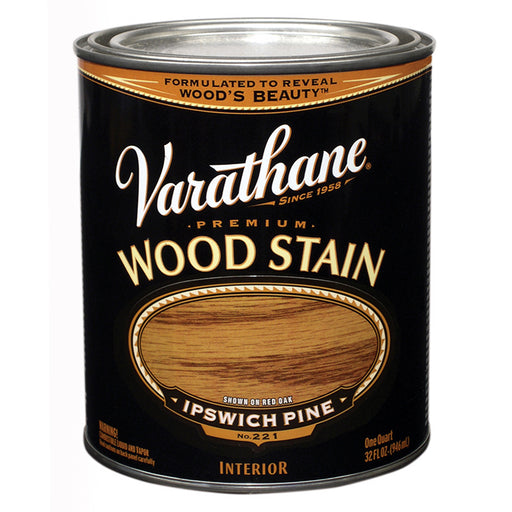 Varathane Premium Wood Stain, Ipswich Pine, Quart