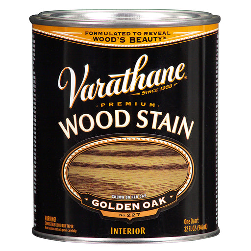 Varathane Premium Wood Stain, Golden Oak, Quart