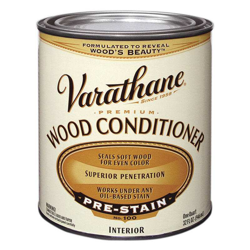 Varathane Premium Wood Conditioner, Clear, Quart