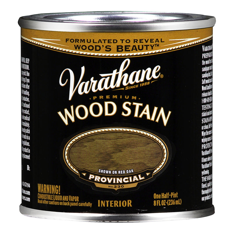 Varathane Premium Wood Stain, Provincial, Half Pint
