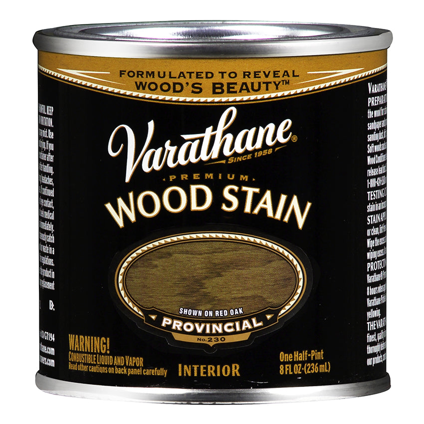 Varathane Premium Wood Stain, Provincial, Half Pint