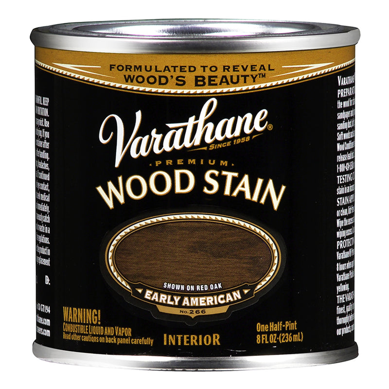 Varathane Premium Wood Stain, Early American, Half Pint