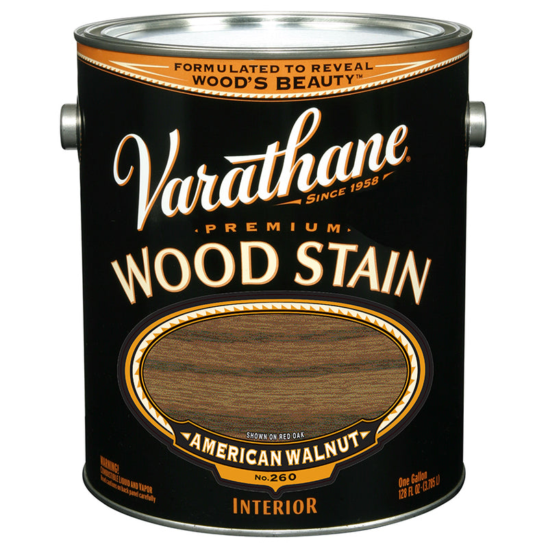 Varathane Premium Wood Stain, American Walnut, Gallon