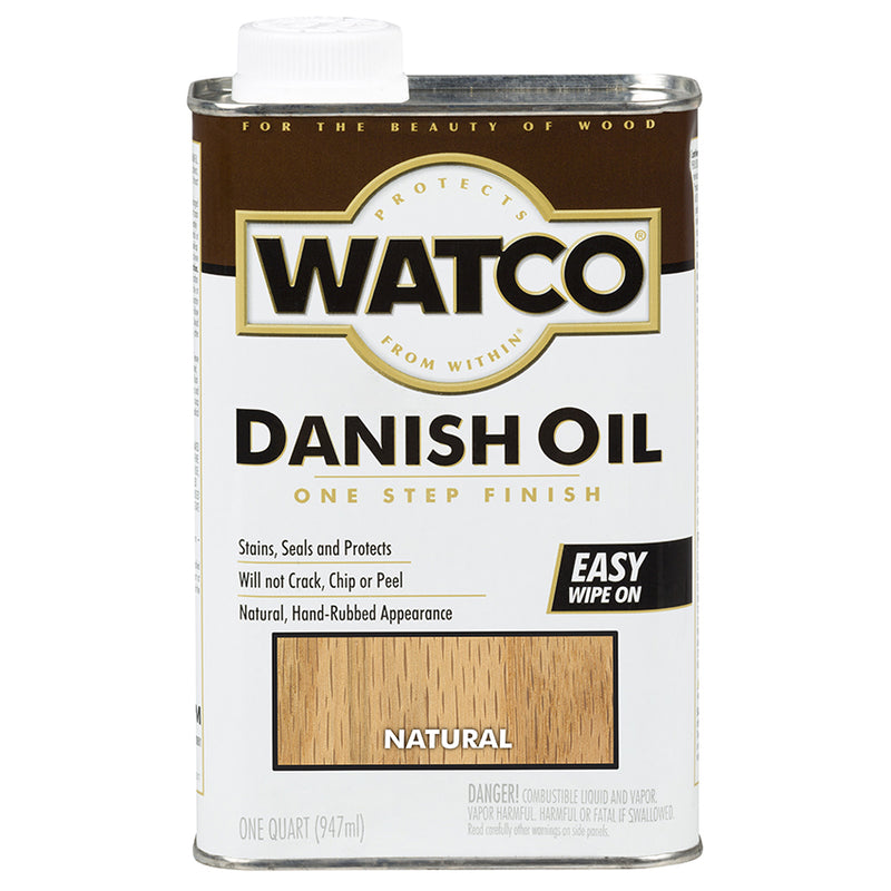 Watco Danish Oil 275 VOC, Natural, Quart
