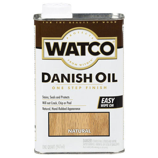 Watco Danish Oil 275 VOC, Natural, Quart