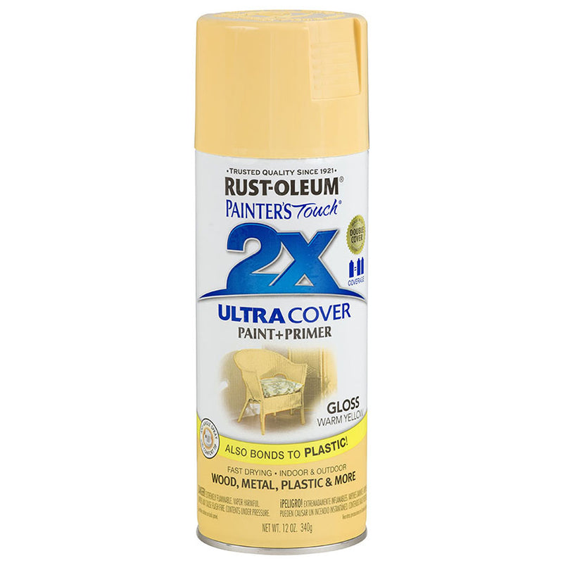 Rust Oleum Painter's Touch 2x Gloss Wrm Spray Project Weekend DIY