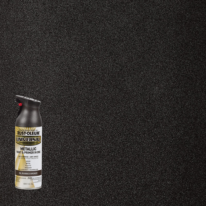 Rust-Oleum Universal Enamel Spray Paint, Oil Rubbed Bronze, 11 oz