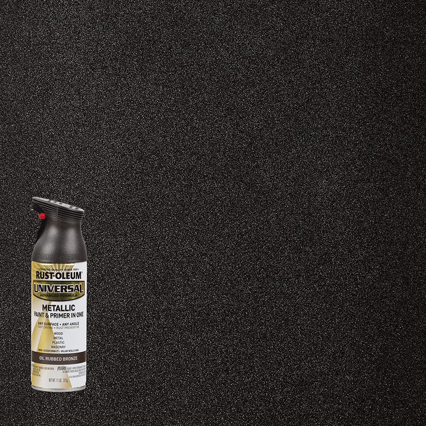 Rust-Oleum Universal Enamel Spray Paint, Oil Rubbed Bronze, 11 oz