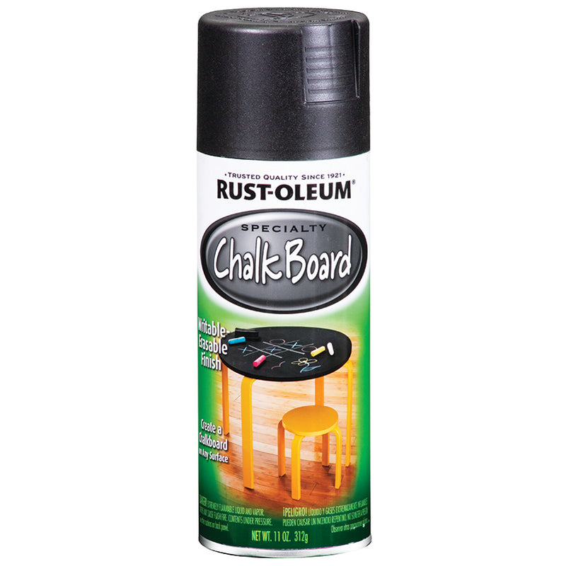 Rust-Oleum Specialty Chalkboard Spray, Black Chalkboard, 11 oz