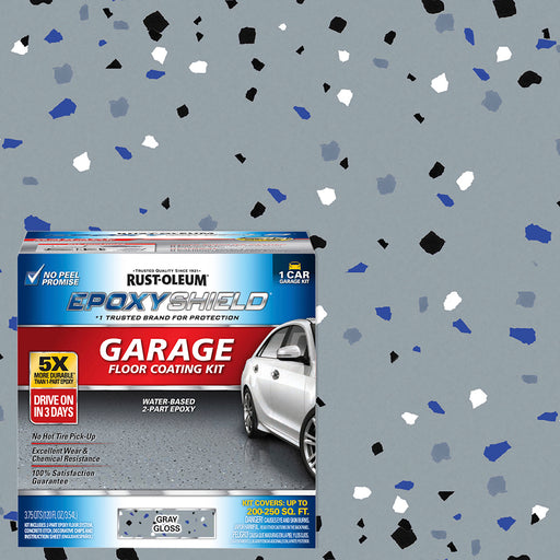 Rust-Oleum EpoxyShield Garage Floor Coating Kit Gray product image