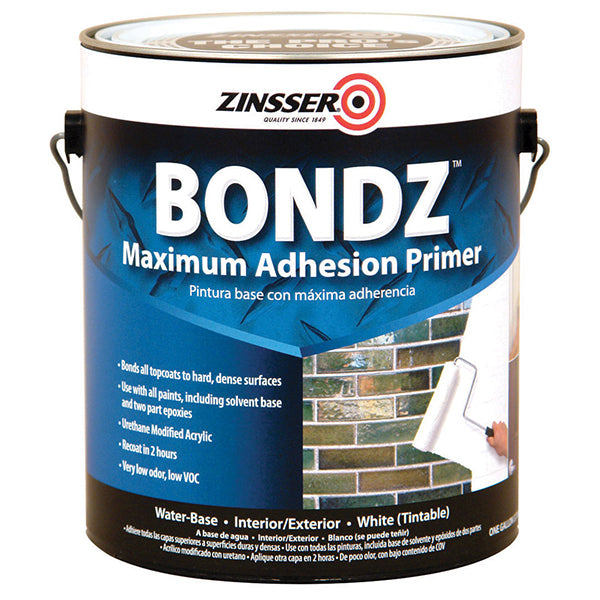 Zinsser Bondz Maximum Adhesion Primer, White, Gallon