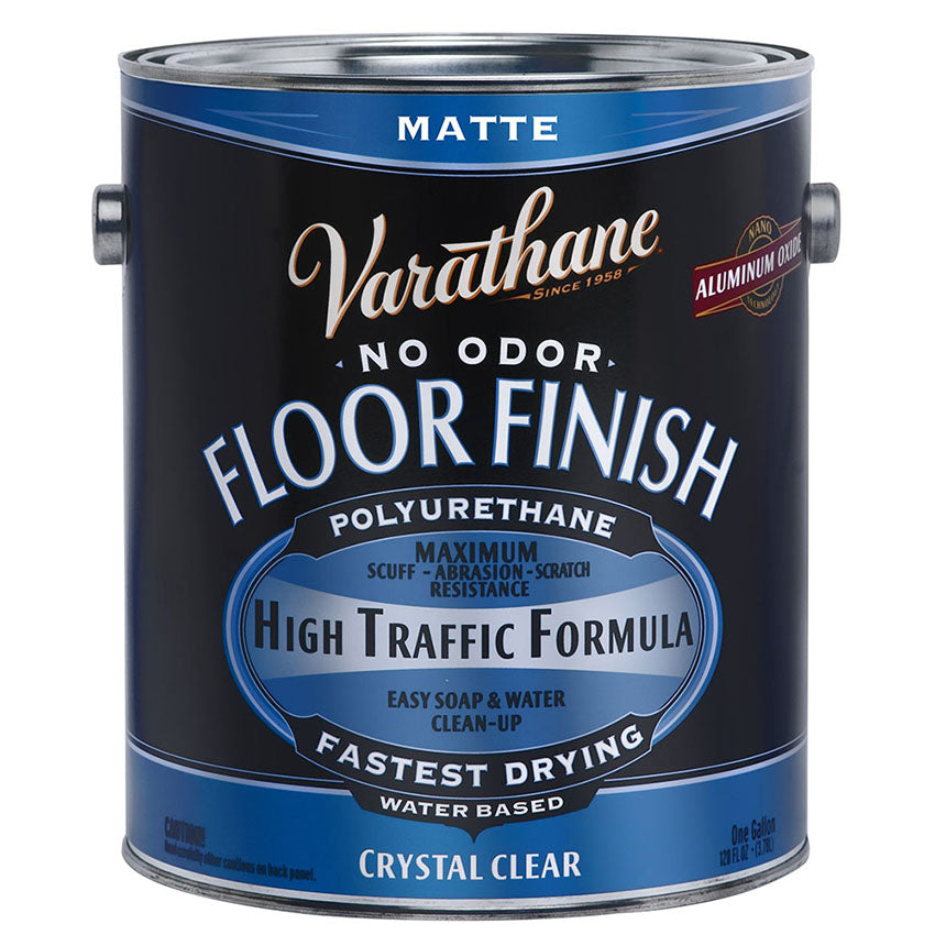Varathane Water-Based Floor Polyurethane, Clear Matte, Gallon