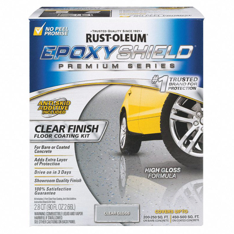 Rust-Oleum EpoxyShield Premium Clear Garage Floor Coating Kit product image