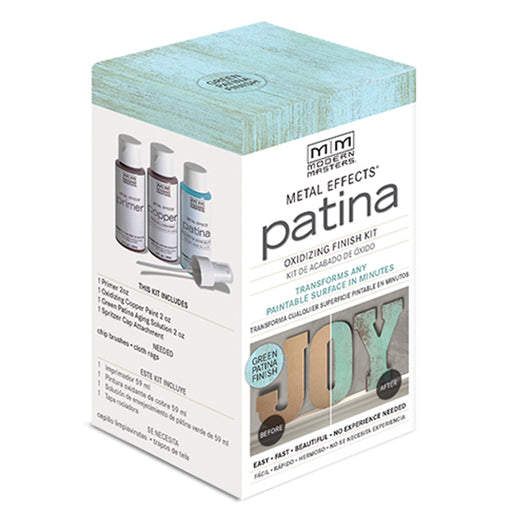 Modern Masters Metal Effects Craft Kit GREEN PATINA 2 oz product image