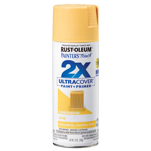 Rust Oleum Painter's Touch 2x Satin Sum Spray Project Weekend DIY