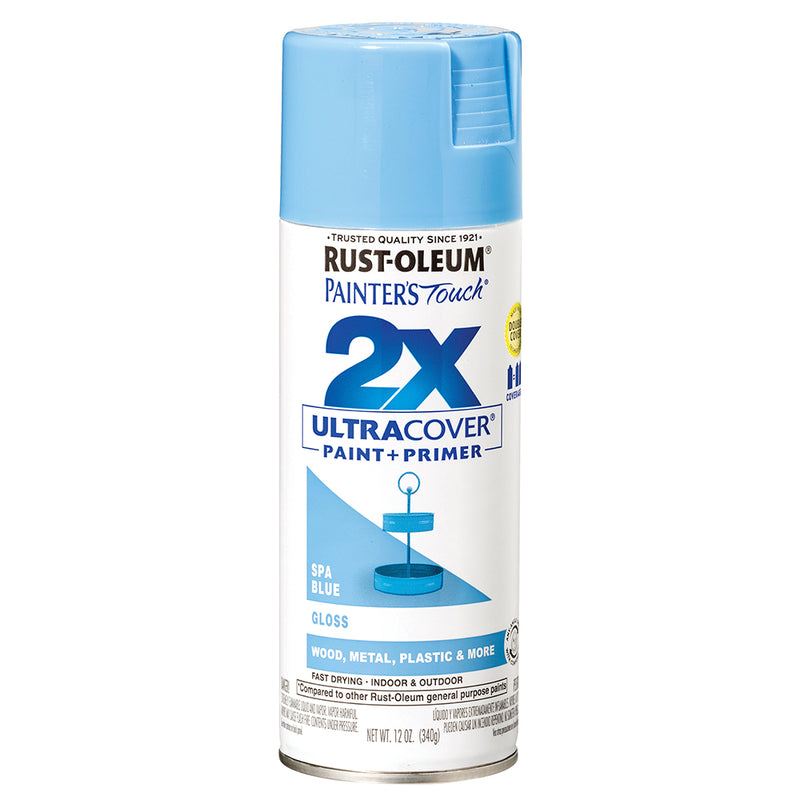 Rust Oleum Painter's Touch 2x Gloss Spa Spray Project Weekend DIY