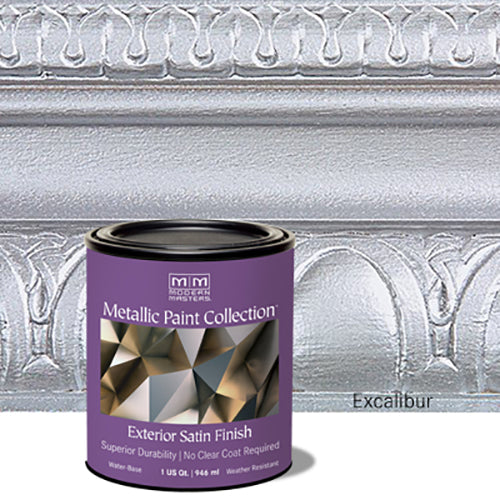 Modern Masters Metallic Paint Collection Water-Based Decorative Metallic Paint Excalibur 337158 Quart product image
