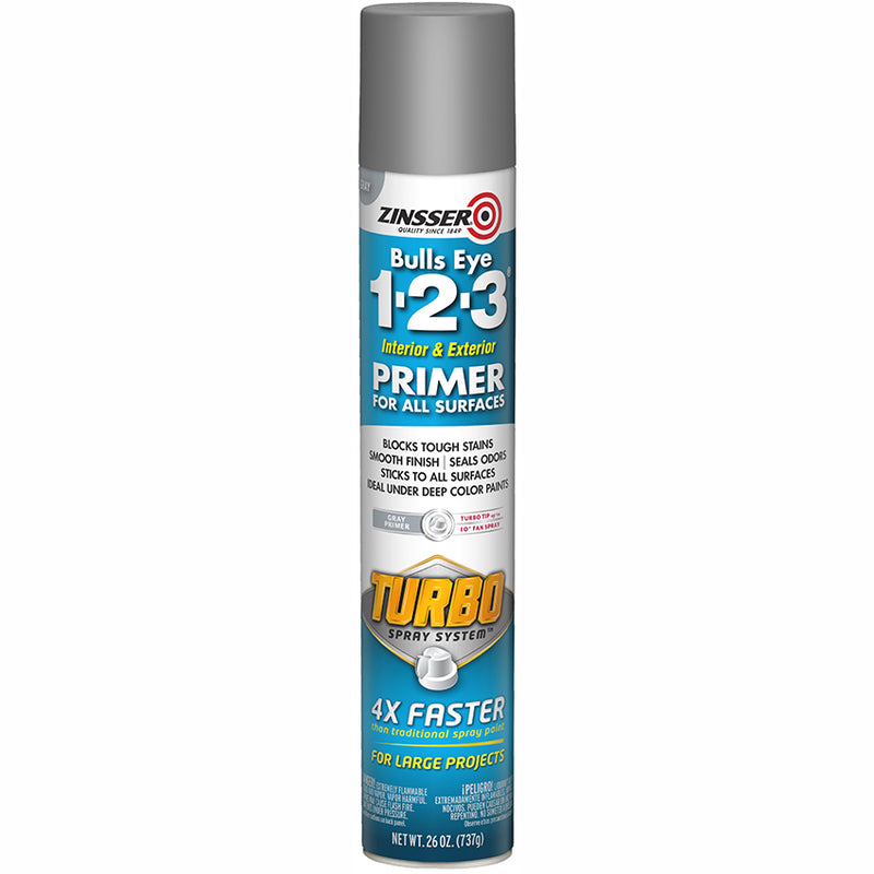Zinsser Interior and Exterior Primer Turbo Spray 26 oz product image