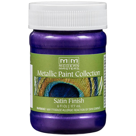 Modern Masters Metallic Paint Amethyst satin 6 oz jar