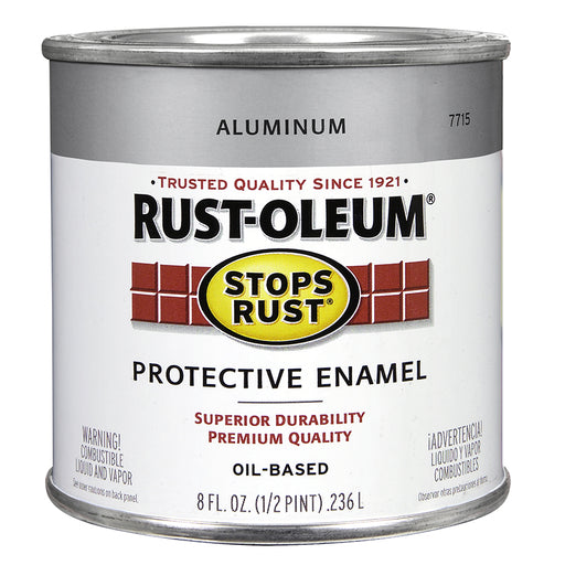 Rust Oleum Stops Metallic Aluminum Protective Enamel Pint Project Weekend DIY