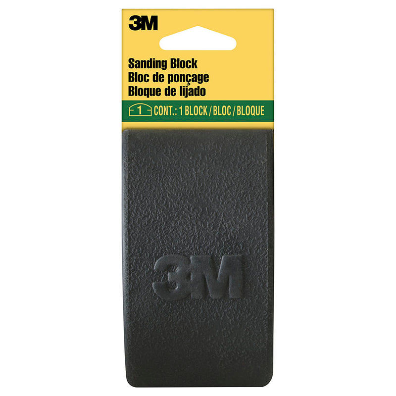 3M Rubber Sanding Block, Black