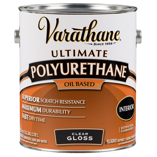 Varathane Interior Oil-Based Polyurethane, Gloss, Gallon