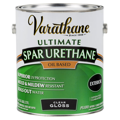 Varathane Oil-Based Spar Urethane, Clear Gloss, Gallon