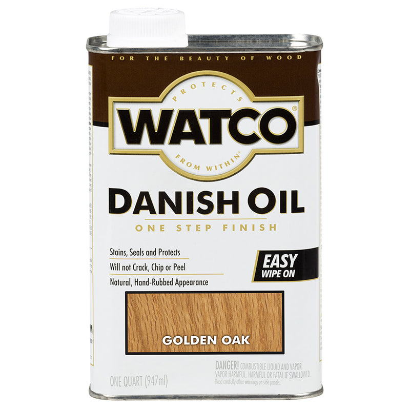 Watco Danish Oil, Golden Oak, Quart