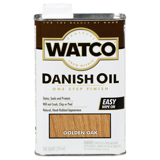 Watco Danish Oil, Golden Oak, Quart