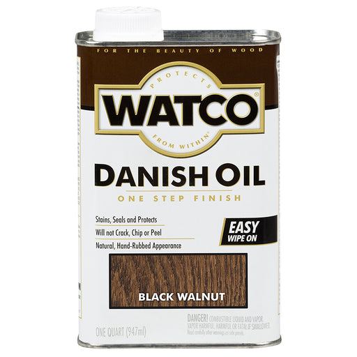 Watco Danish Oil, Black Walnut, Quart