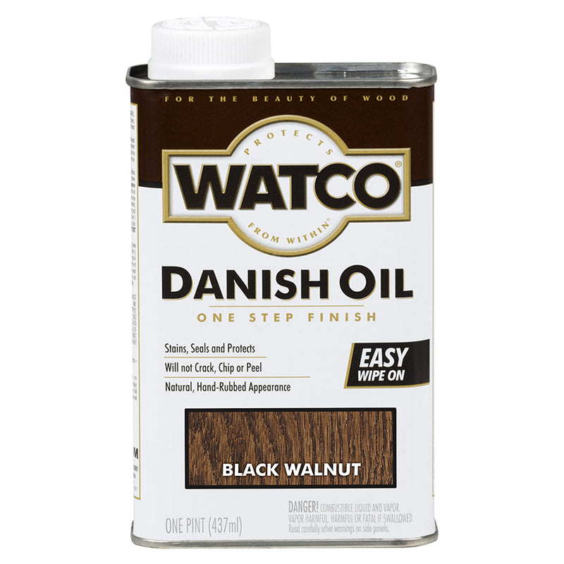 Watco Danish Oil, Black Walnut, Pint