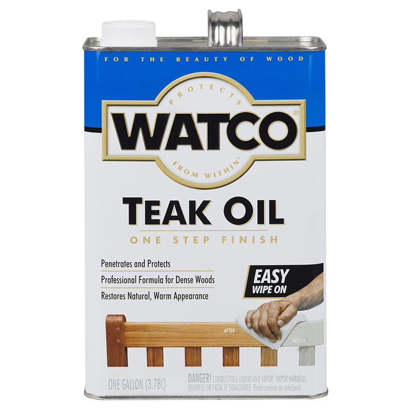 Watco Teak Oil Finish, Gallon