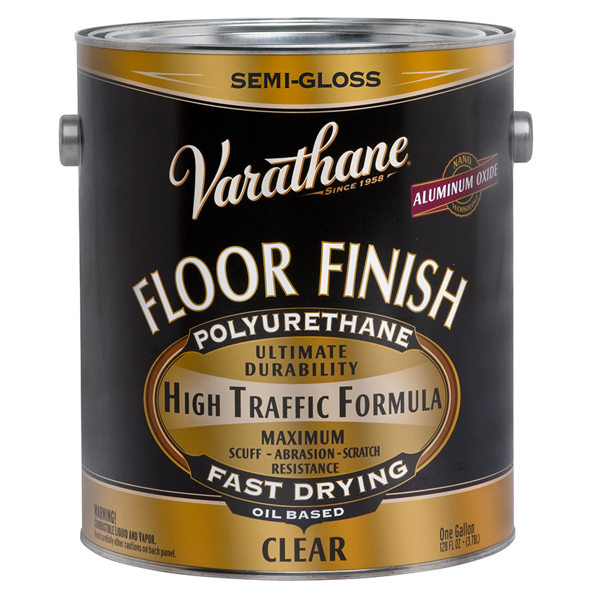 Varathane Premium Floor Finish, Clear Semi-Gloss, Gallon