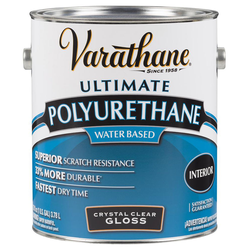 Varathane Ultimate Water-Based Polyurethane, Gloss, Gallon