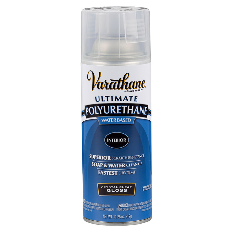 Varathane Ultimate Water-Based Polyurethane, Gloss, 11.25 oz