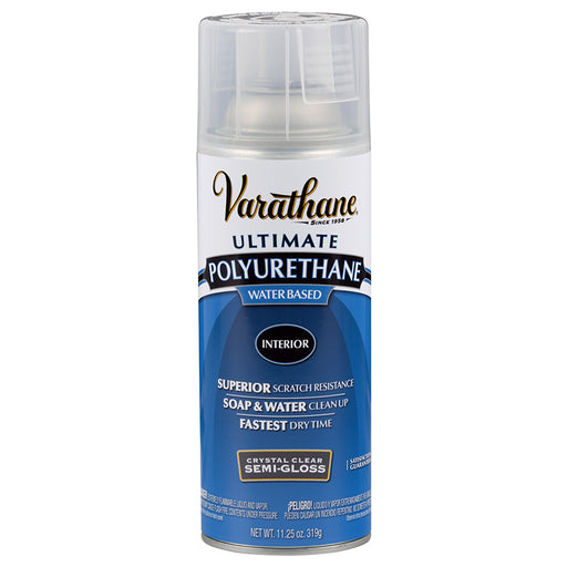 Varathane Ultimate Water-Based Polyurethane, Semi-Gloss, 11.25 oz