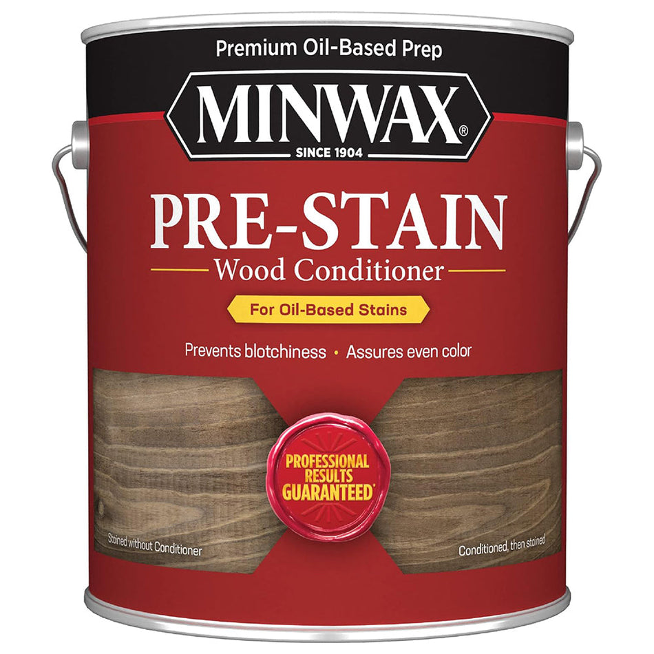 Minwax Pre-Stain Wood Conditioner, Clear, Gallon