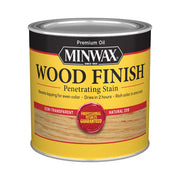 Minwax Wood Finish Oil-Based Stain, Natural, Half Pint