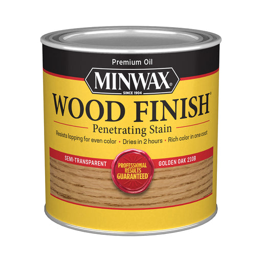 Half Pint Minwax Wood Finish Golden OAK 22102 - LCB Paint & Supply